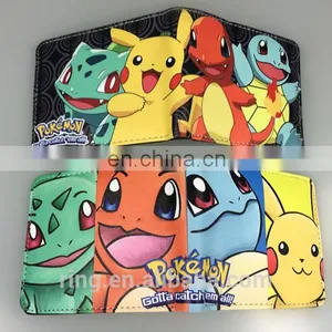 Hot Game Pokemon Go Wallets Cute Cartoon Pocket Monster Wallets BilleteraFor Teenager Boy Girls Leather Money Bag Purse thumbnail-3