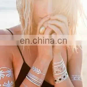 Customed Metallic Tattoo/flash Tattoos/tattoo Sticker Eyeliner Temporary thumbnail-3