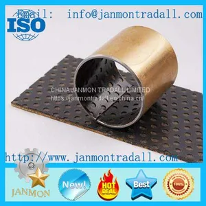 SF-1 Bush,SF-1 Bushing,Flanged Bush,DU/DX Bushings,DU Oilless Bushings,DU/DX Teflon Bronze Harden Steel Bushings,Sleeve Du Bushings For Auto Parts ,Carbon Steel+Bronze Powder+PTFE Teflon+Polymer Bush,Self-lubricated PAP PAF P10 P20 SF1 SF-1 DU Sleeve Bush thumbnail-1
