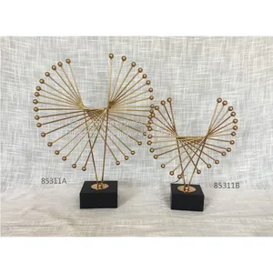 Hot Sale Golden Metal Square Home Decoration thumbnail-3