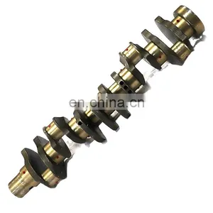 Well-treated Forged Steel Truck Engine Crankshaft for Kamatsu 6D125 6151-31-1110 thumbnail-1