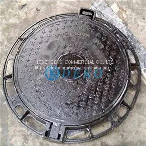 D400 Frame Size DIA730,CO DIA580 Height 70mm Round Manhole Covers Manhole Cover and Grating thumbnail-1