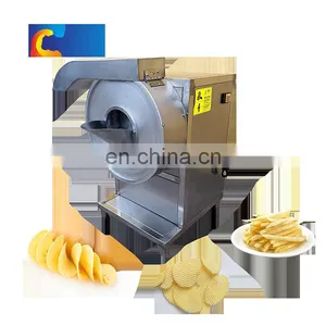 Stainless Steel Ginger Potato Carrot Chips French Fries Cutting Machine Slicer thumbnail-2
