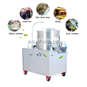 Hot Sale Automatic Potato Ginger Washing Peeler Machine / Ginger Peeling Cleaning Machine for Sale thumbnail-2