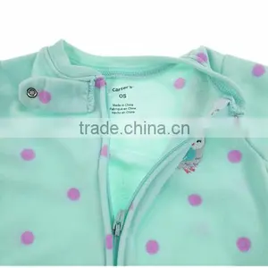 Lovely Blue Design Cotton Baby Sleeping Bag Wholesale, Knitting Pattern Baby Sleeping Bag thumbnail-3