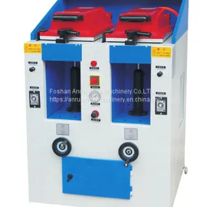 Double Head Automatic Pneumatic Cover Type Sole Pressing Machine thumbnail-1