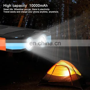 Solar Power Bank 8000mah Light Solar Power Charger LED Screen Display Recharge Battery Power Charger thumbnail-5