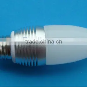 3W E27 LED Candle Bulb for Residential Lighting thumbnail-1