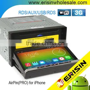 Erisin ES2007A 7" 2 Din Android 4.4.4 Car Radio DVD 3G WiFi thumbnail-1