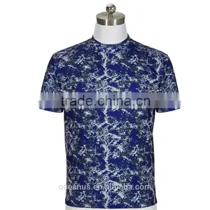 100% Poly Knit Mens Sublimation Print T Shirts thumbnail-3