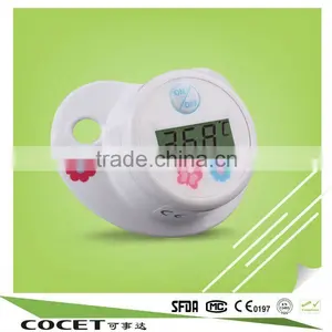 Hot Sale BPA Free Pacifier Digital Thermometer,baby Nipple Digital Thermometer With CE ROHS EMC thumbnail-1