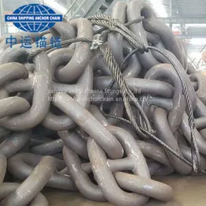 China Marine Anchor Chain Supplier Aohai Anchor Chain thumbnail-1