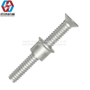 6.4mm 90° Flush Countersunk Magna-Grip Aluminum Huck Lock Bolts Pin Collars Nuts thumbnail-1