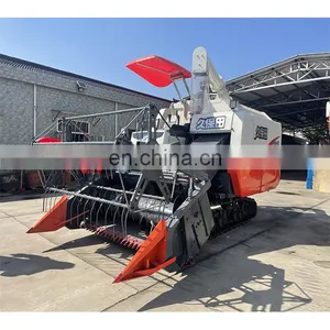 Paddy Rice Harvesting Machine Mini Kubota Used Combine Harvester For Farm thumbnail-4