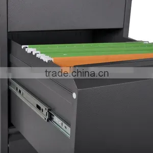 (DL-V3)0.7mm Office 3 Drawer Metal Vertical File Cabinet Organizer Filing Storage Furniture thumbnail-2