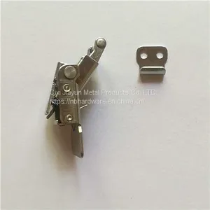 Stainless Steel Spring Loaded Safety Snap Lock Adjustable Toggle Catch Clamp Draw Latch for Case Box Door Cabinet thumbnail-2