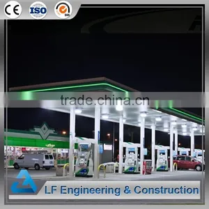 Prefab Ball Joint Large Span Space Frame Gas Station Canopy thumbnail-5