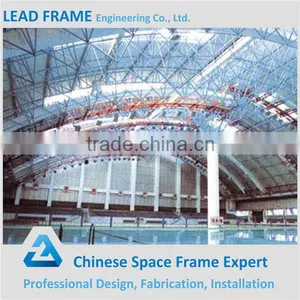Hot Galvanized Steel Space Structure Swimming Pool Cover thumbnail-5