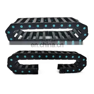 Manufacturer Supply Carrier Chain Cable Plastic 35/45/56/65mm Plastic Height Nylon Cable Drag Chain With Cable Chain thumbnail-2