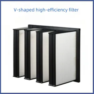 V-shaped High-efficiency Filter W-shaped High-efficiency Filter Screen thumbnail-2