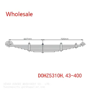 D0HZ5310H, 43-400 Ford Front Axle Leaf Spring Wholesale thumbnail-2