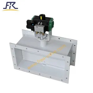 5753 Pneumatic square type butterfly valve