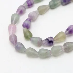 Wholesale 2x4mm Purple Fluorite Beads Made in China thumbnail-1