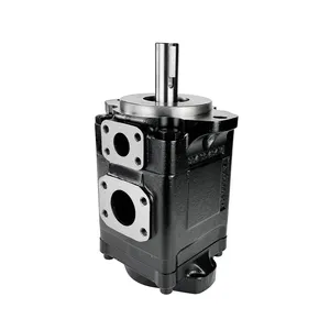 Through-axis Vane Pump T6DR-020-3R02-B20-A1 With Tail Drive Vane Hydraulic Pump T6DR-031-3R02-B20-A1 T6DR-042-3R02-B20-A1 thumbnail-1