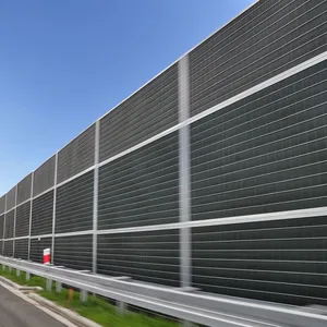 ISO/CE Certified Galvanized Steel Sound Barrier Wall Heavy-Duty Noise Reduction Panel for Highways/Industry Acrylic PVC Chinese thumbnail-6