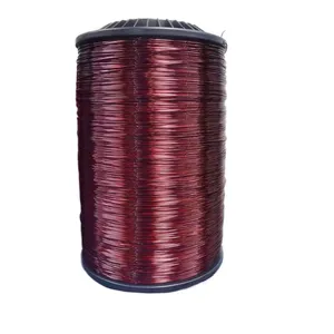 Enameled Aluminum Round Wire Used for Dry Type Transformer Over Coating Coil Winding Flat Wire thumbnail-1