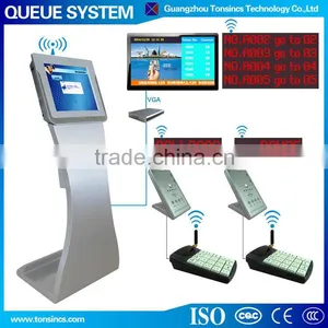 Full 17" Automatic Wireless Banking/Hospital Queue Management System thumbnail-1