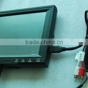 8'' New Innolux Panel 4-wire Resistive Touch Screen Monitor/ VGA/ Wireless/ PAL/NTSC thumbnail-1