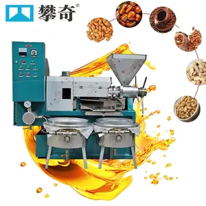 Automatic Peanut Soybean Oil Screw Hot Pressed Oil Press Making Machine for Small Business thumbnail-1