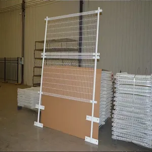 3D Welded Wire Mesh Panels, 3D Curved Fences, Arched Outdoor Garden Fences for Sale thumbnail-4