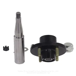 Trailer and RV Specific Non-Brake Chassis Hub And Spindle Assembly | Shiao Trailer Chassis Manufacturing Factory thumbnail-5