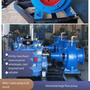 350hw - 8 Volute Mixed - Flow Pump, Single - Stage Single - Suction, Horizontal Large - Flow Pump, Anti - Flooding Drainage Centrifugal Pump With a Capacity of 1000 Cubic Meters thumbnail-1