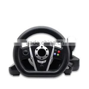 Factory Directly Video Games Accessories for Xbox One / PS3 / PS2 / PC Computer Racing Game USB Steering Wheel Quality Choice thumbnail-2