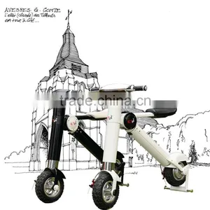 Foldable 2 Wheels Electric Golf Cart Scooter With Max 35km Distance Range thumbnail-1