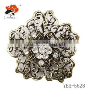Factory Novelty Flower Shape Custom Cute Design New Korea for Women Jewelry Brooch thumbnail-1