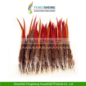 Wholesale Beautiful Natural Pheasant Feathers Fringe Craft All Wedding Favor Craft Trimmings thumbnail-1