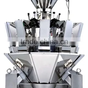 10 Head Multihead Combination Weigher for Sugar Multi Mouth Feeder Packaging Machine thumbnail-1