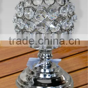 Crystal T.Light With Metal Base thumbnail-1