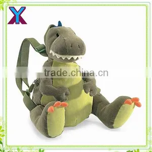 Dinosaur Plush Backpack /kids Plush Backpacks/plush Animal Backpacks thumbnail-1