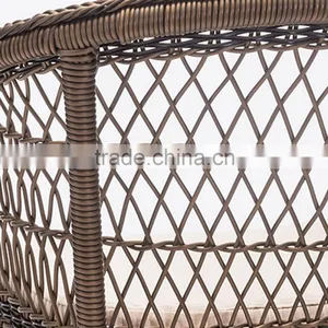 Rattan Wicker Balcony Hotel Luxury Bedroom Patio Office Outdoor Garden Living Room Furniture Set thumbnail-4