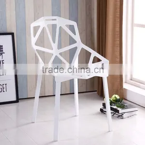 Wholesale Modern Colorful Stacking Dining Living Room Famous Design Pp Plastic Chair Quality Choice thumbnail-4