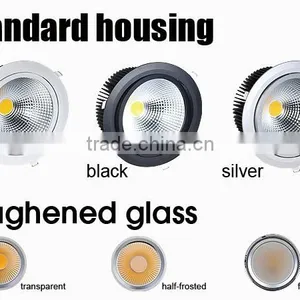 Super Brightness 30w High Efficiency CRI Max97 Led Cob Panel Downlight thumbnail-3