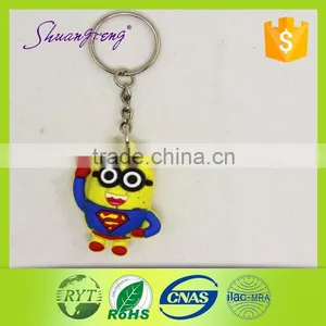 2016 Custom Design Promotional PVC Keychain ,rubber Keychain thumbnail-3