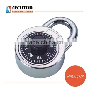 Round Swivel Plate Style Combination Password Padlock thumbnail-1