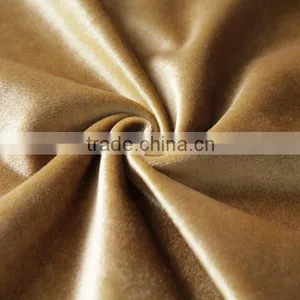Turkish Curtain Fabric China Factory Fashion Colors 100 Polyester Shiny Velvet Wholesale thumbnail-4
