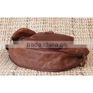 Fashion Casual School Leather Cross Body Chest Sling Bag for Teenagers Youn Men Chest Shoudler Bag Quality Choice thumbnail-6